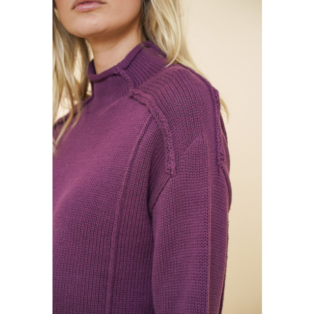 Geisha 44806-10 380 pullover turtle seams purple 44806-10 380 large