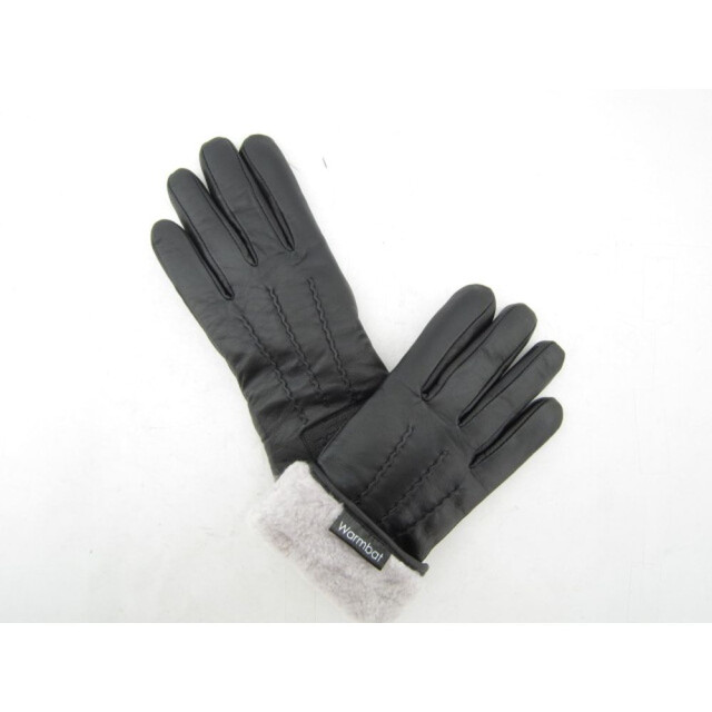 Warmbat Glo 3020-gloves woman leather 99-black GLO 3020-Gloves Woman Leather large
