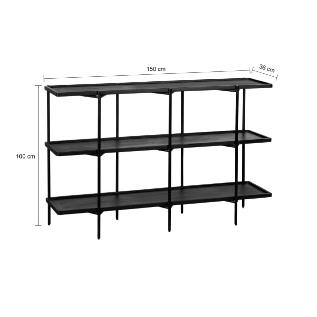 QUVIO Dressoir luce fsc® mangohout 150 cm - 2974365 large