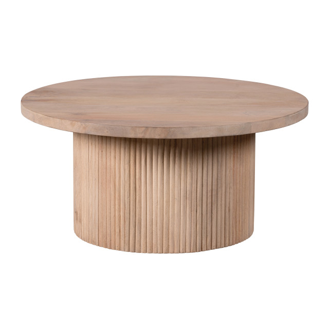 Lewis & Loft Salontafel rond laila – fsc® mangohout – rond ⌀70 – naturel 2974364 large