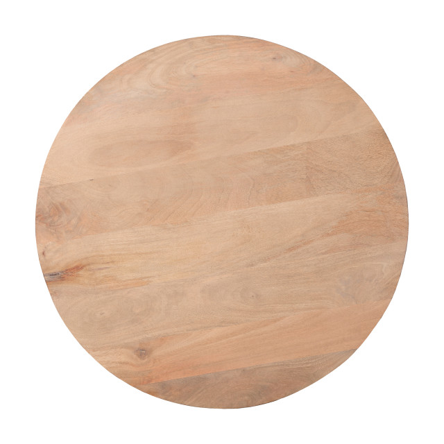 Lewis & Loft Salontafel rond laila – fsc® mangohout – rond ⌀70 – naturel 2974364 large