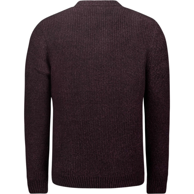 No Excess Pullover crewneck 2 coloured soft s aubergine 25210918-083 large