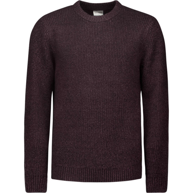 No Excess Pullover crewneck 2 coloured soft s aubergine 25210918-083 large