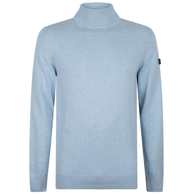 PRESLY & SUN Keith turtle neck pullover PS-KEITH-SKY-L large