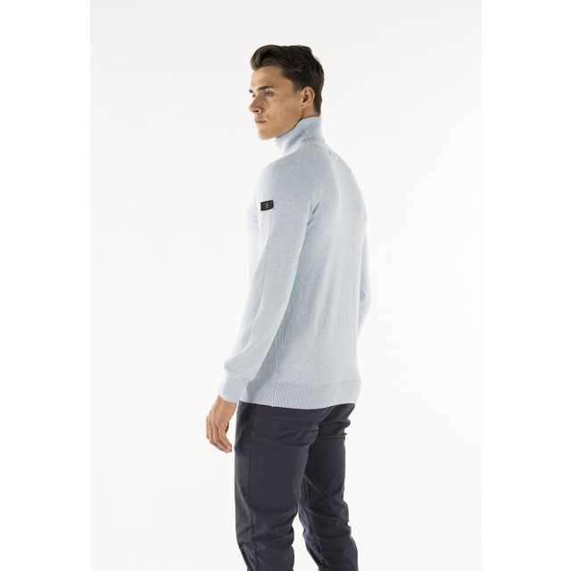 PRESLY & SUN Keith turtle neck pullover PS-KEITH-SKY-L large