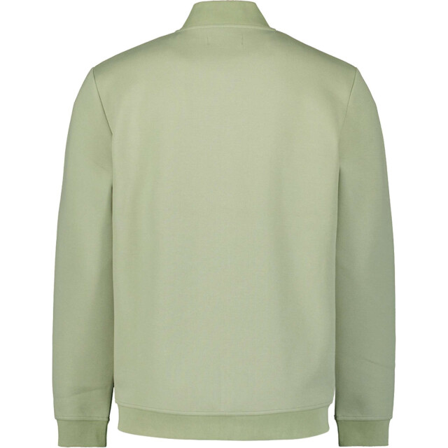 No Excess Sweater full zipper pique bomber smoke 25100806SN-049 large