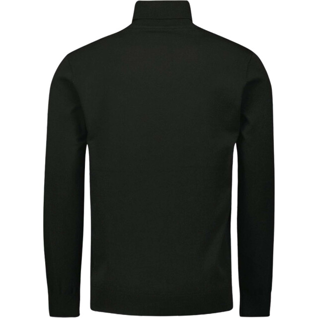 No Excess Pullover rollneck 2 coloured melang black 25210982-020 large