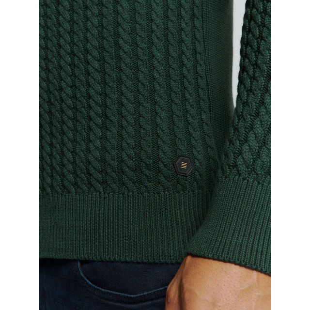 No Excess Pullover half zipper and button sol dark green 25230962-052 large