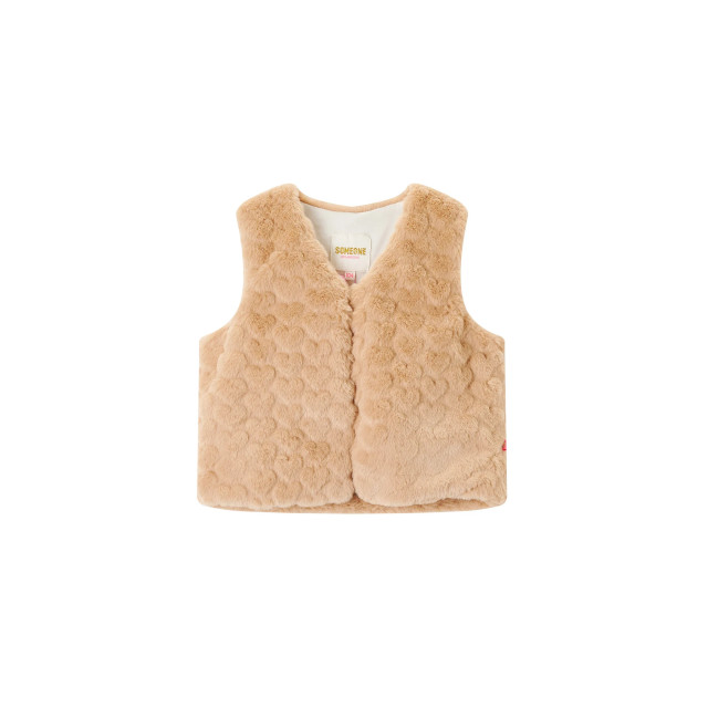 Someone Meisjes gilet - BONJOUR-SG-13-E-BEIGE large