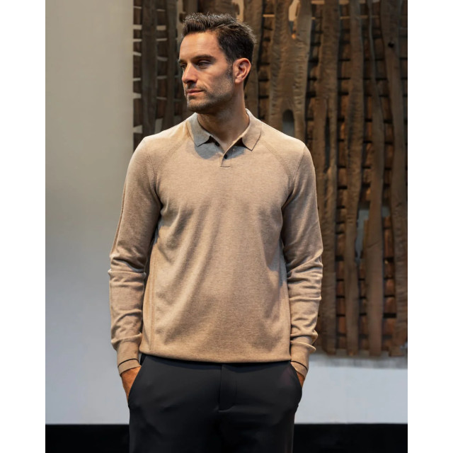 Kollekt Jeukvrije merino wollen polo trui 6207-150 large