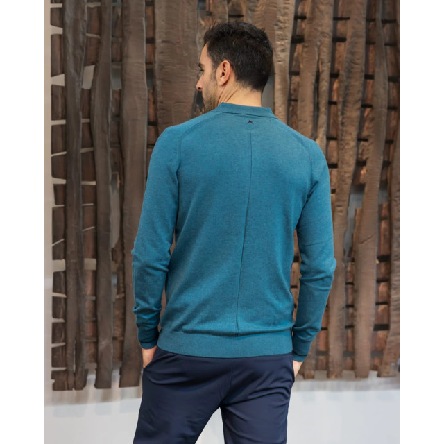 Kollekt Jeukvrije merino wollen polo trui 6207-432 large