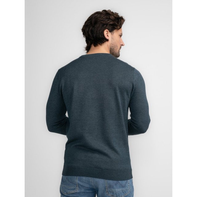 Petrol Industries men knitwear round neck basic m-3040-kwr201 5185 midnight blue 05711.247.0013 large