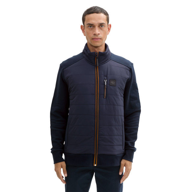 Tom Tailor Hybrid sweat-jacket 1044876 large