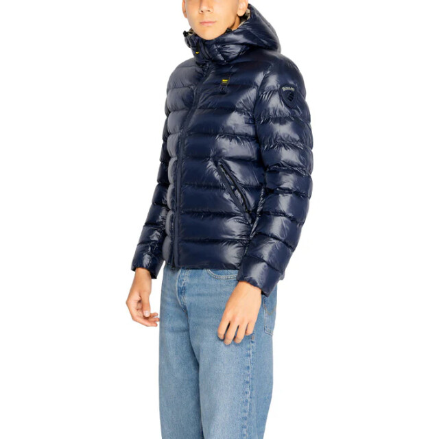 Blauer Windbreaker heren Blauer Windbreaker Heren large