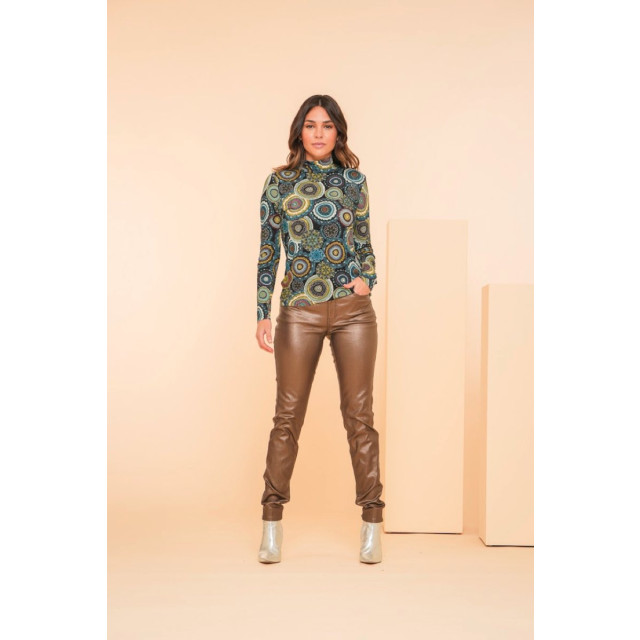 Geisha Pants metallic 41506-10 41506-10 BRONZE large