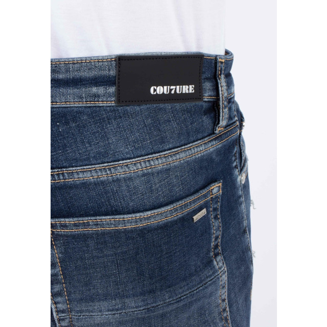 Cou7ure Essentials Bronx brooklyn korte jeans broek Essentials Cou7ure Bronx Brooklyn Korte Jeans Broek Blauw large