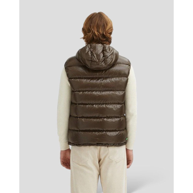 Centogrammi / zwart omkeerbare bodywarmer heren Centogrammi Bruin / Zwart Omkeerbare Bodywarmer Heren large