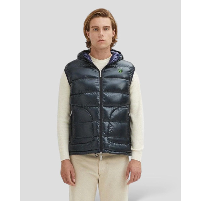 Centogrammi / groen omkeerbare bodywarmer heren Centogrammi Blauw / Groen Omkeerbare Bodywarmer Heren large