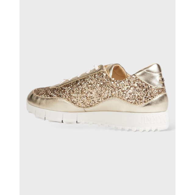 Jimmy Choo Leren sneakers Jimmy Choo Goud Leren Sneakers large