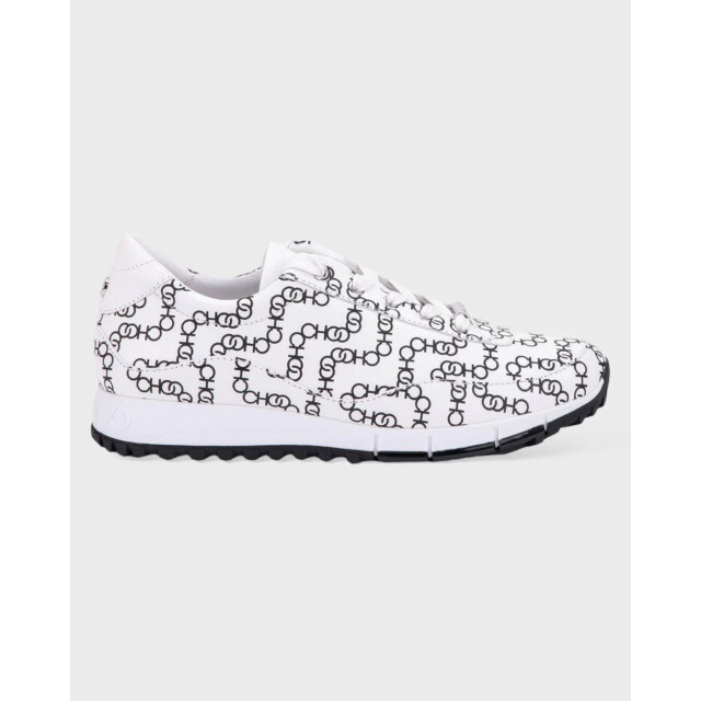 Jimmy Choo Wit / monza sneakers Jimmy Choo Wit / Zwart Monza Sneakers large