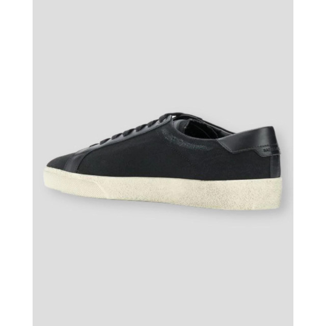 Saint Laurent Leer sneakers Saint Laurent Leer Sneakers Zwart large