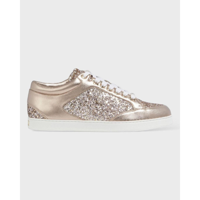 Jimmy Choo Leren miami sneakers Jimmy Choo Roze Leren Miami Sneakers large