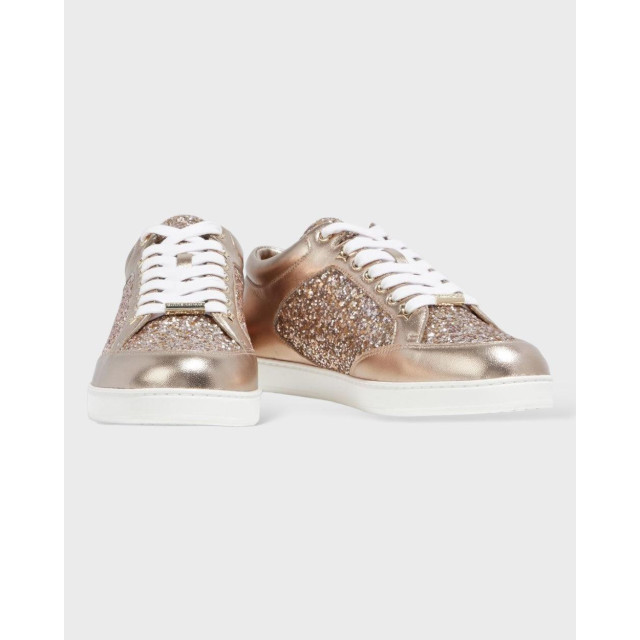 Jimmy Choo Leren miami sneakers Jimmy Choo Roze Leren Miami Sneakers large