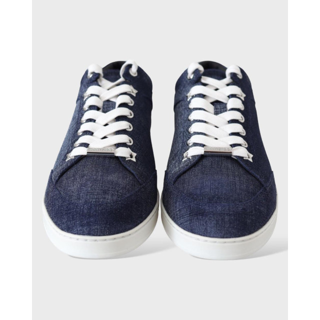 Jimmy Choo Miami denim sneakers Jimmy Choo Miami Blauwe Denim Sneakers large