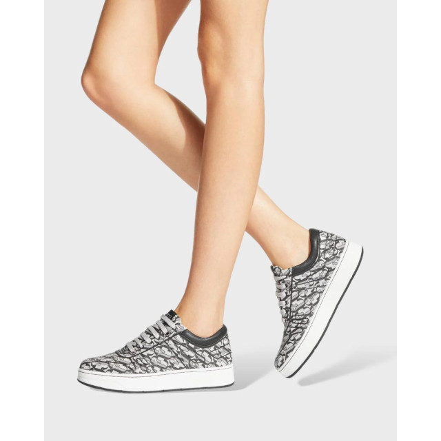 Jimmy Choo Zilver / glitter hawaii sneakers Jimmy Choo Zilver / Zwart Glitter Hawaii Sneakers large