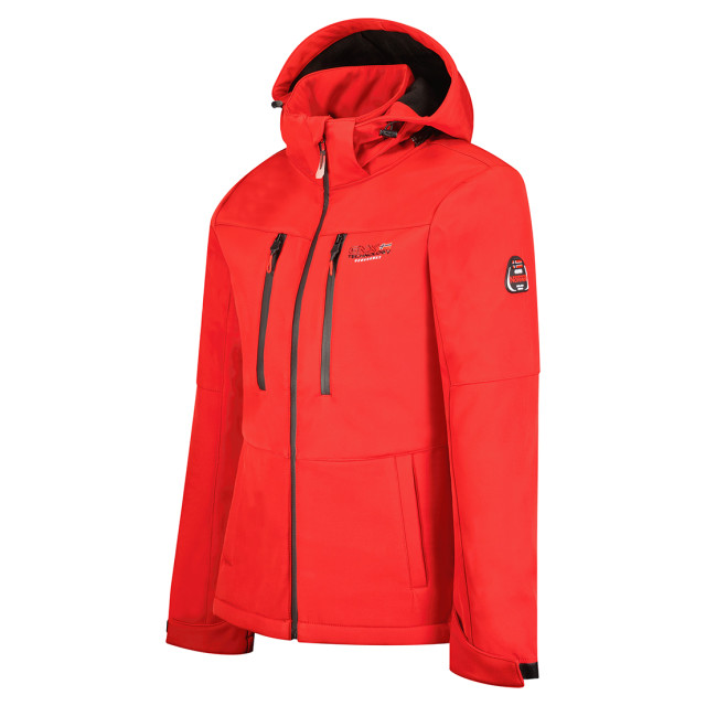 Geographical Norway Softshell jacket timmex WW2465F-GN-RED-XL large