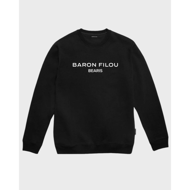 Baron Filou Organic pullover backprint filou cxvii Baron Filou Organic Pullover Backprint Filou CXVII Zwart large