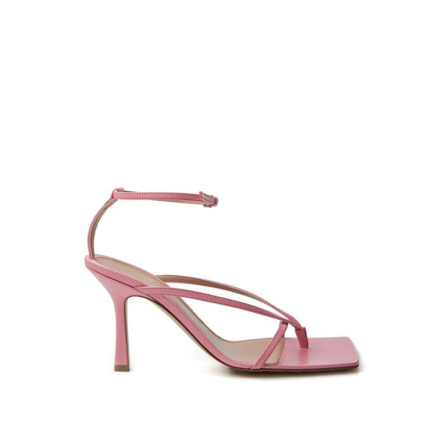 Bottega Veneta Elegante leren sandalen Bottega Veneta Elegante Roze Leren Sandalen large