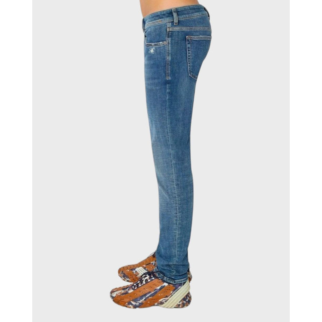 Diesel Punkrock-geïnspireerde skinny jeans Diesel Blauw Punkrock-geïnspireerde Skinny Jeans large