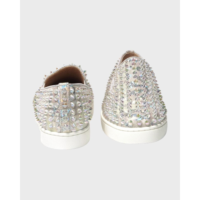 Christian Louboutin Roller boat dames sneakers met studs Christian Louboutin Wit Roller Boat Dames Sneakers Met Studs large