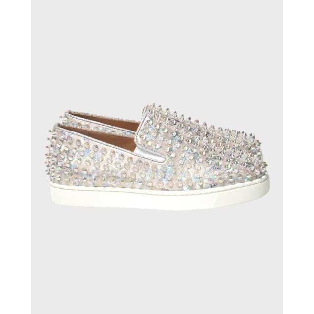 Christian Louboutin Roller boat dames sneakers met studs Christian Louboutin Wit Roller Boat Dames Sneakers Met Studs large