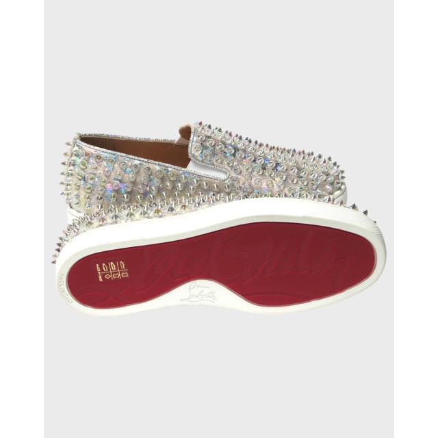 Christian Louboutin Roller boat dames sneakers met studs Christian Louboutin Wit Roller Boat Dames Sneakers Met Studs large