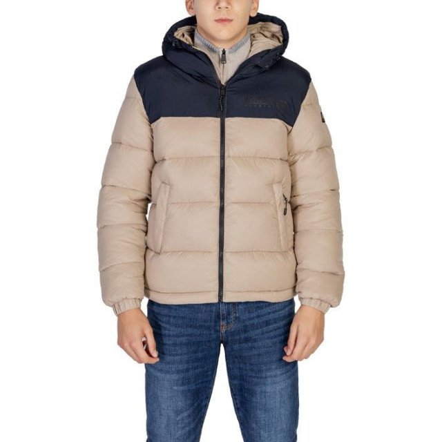 Napapijri Jas Napapijri Beige Hornelen Puffer Jas large