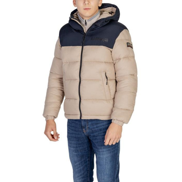 Napapijri Jas Napapijri Beige Hornelen Puffer Jas large