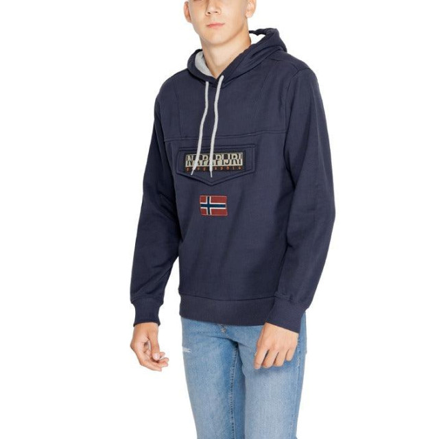 Napapijri Hoodie Napapijri Blauw Hoodie large