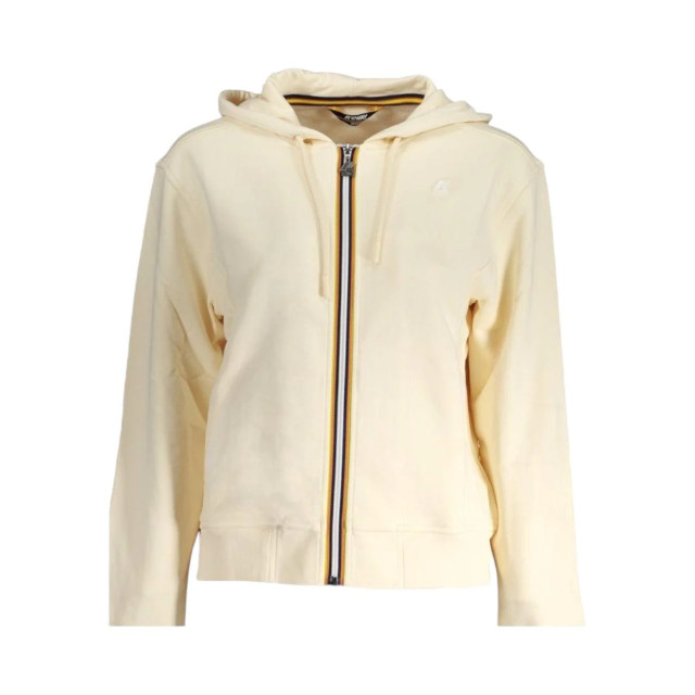 k-way Zipped hoodie K-WAY Beige Zipped Hoodie large