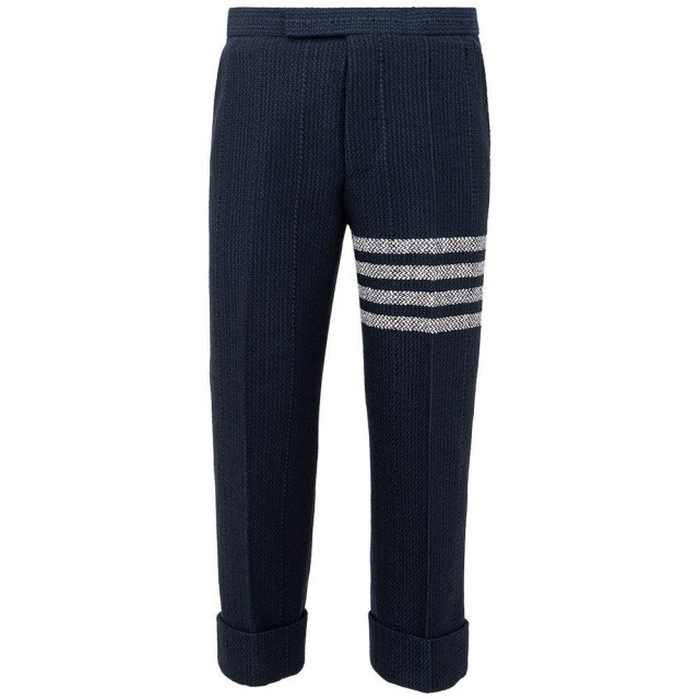 Thom Browne Broek Thom Browne Blauw Broek large