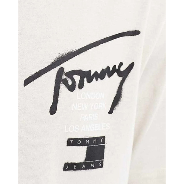 Tommy Hilfiger Tommy hilfiger t-shirt Tommy Hilfiger Signature Tee Beige T-shirt large