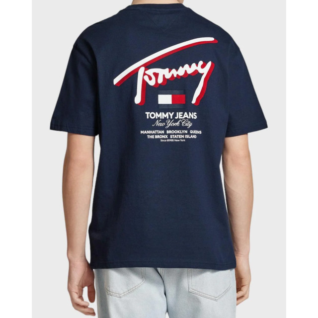 Tommy Hilfiger Tommy hilfiger t-shirt Tommy Hilfiger Blauw Street T-shirt large