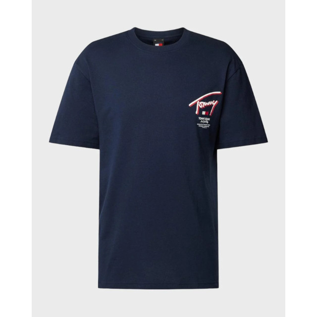 Tommy Hilfiger Tommy hilfiger t-shirt Tommy Hilfiger Blauw Street T-shirt large