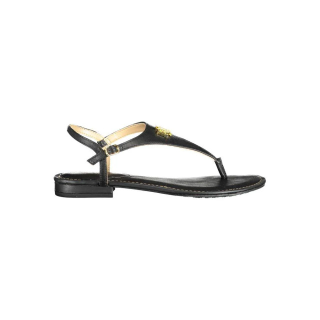 Polo Ralph Lauren Leren sandalen Ralph Lauren Zwart Leren Sandalen large