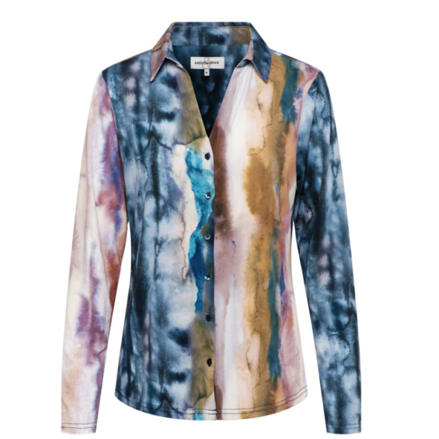 &Co Woman Blouse vayen marble vayen marble large