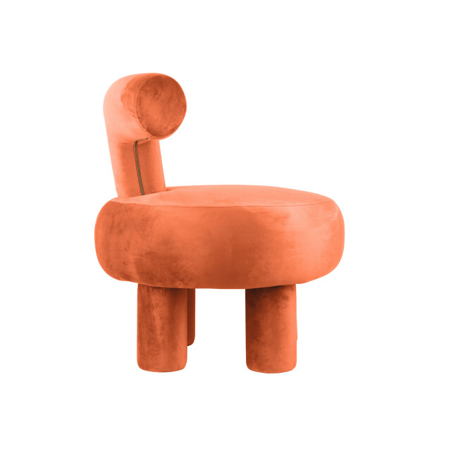 Leitmotiv fauteuil abrazo peach orange 2946853 large
