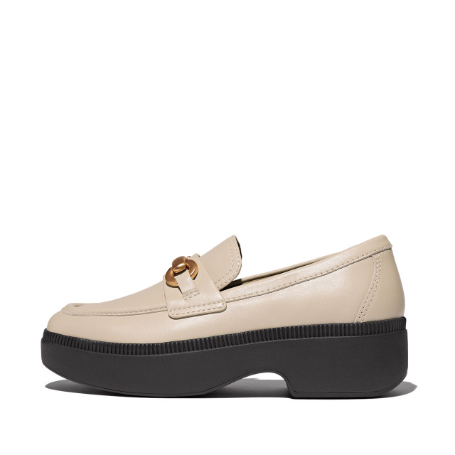 FitFlop F-luma chunky-snaffle leather demi-wedge loafers IJ7 large