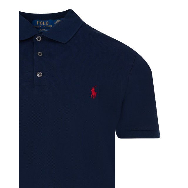 Polo Ralph Lauren Slim fit stretch mesh polo met korte mouwen 086555-001-XL large