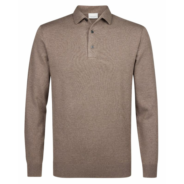 Profuomo Polo met lange mouwen 097417-001-L large